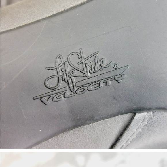 Life Stride Lacy Velocity With Memory Foam faux Leather Heel Knee High Boots - Picture 7 of 11